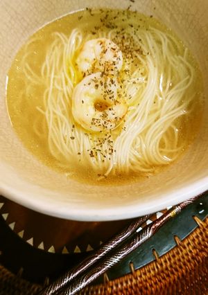 ラーメンスープde簡単ニュウメン-レシピのメイン写真