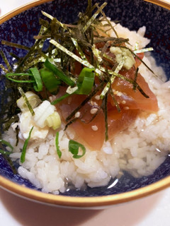ゆかりのイブクロ 鯛茶漬け-レシピのメイン写真