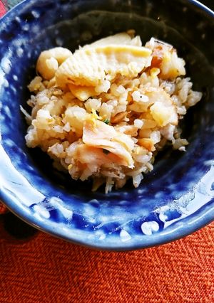 タケノコご飯de炒飯-レシピのメイン写真