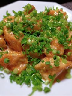 鶏むね肉のポン酢マヨネーズ炒め-レシピのメイン写真