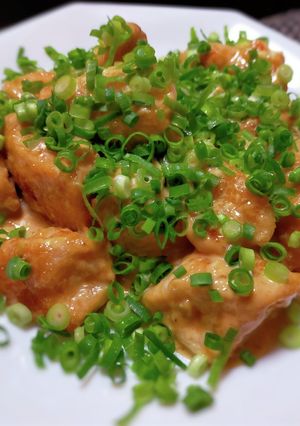 鶏むね肉のポン酢マヨネーズ炒め-レシピのメイン写真