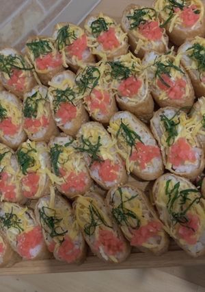 おいなりさん（稲荷寿司）冷やご飯で-レシピのメイン写真
