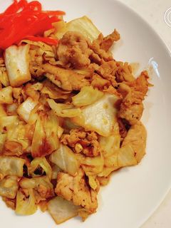 豚肉とキャベツの甘辛生姜焼き-レシピのメイン写真
