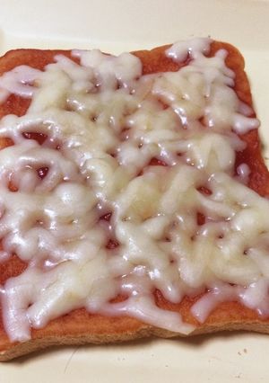 簡単ピザ風トースト-レシピのメイン写真