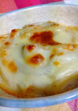 マカロニ・玉ねぎ・ソーセージのグラタン-レシピのメイン写真
