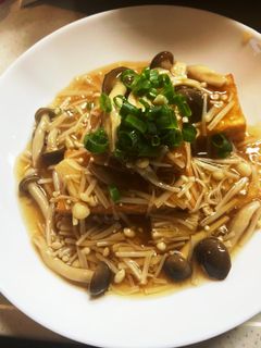 厚揚げのきのこあんかけ-レシピのメイン写真