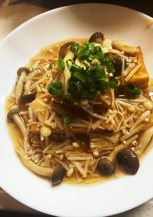 厚揚げのきのこあんかけ-レシピのメイン写真
