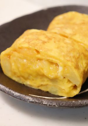 とろ~りボリューム♪じゃが芋の厚焼き卵-レシピのメイン写真