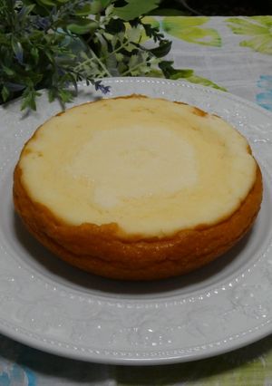 炊飯器で！ヨーグルトと米粉❀もっちもちケーキ🌼-レシピのメイン写真