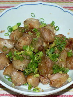 鶏三角のピリ辛ごまポン酢-レシピのメイン写真