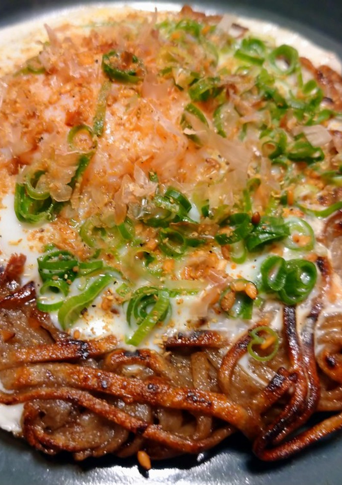 蕎麦のお焼き？ ※余った蕎麦のアレンジ-レシピのメイン写真