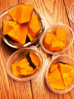 かぼちゃの煮物(離乳食に) ホットクック-レシピのメイン写真
