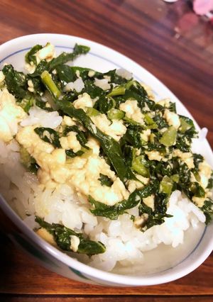 ♡農家直伝♡大根の葉っぱ豆腐そぼろ-レシピのメイン写真