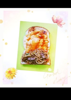 息子部活前後！軽食焼そばロールサンド❾♪-レシピのメイン写真