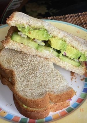 ビーガン 野菜とディップのサンドイッチ-レシピのメイン写真