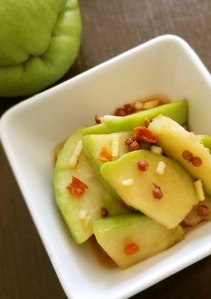 はやとうり♪薬味だれの漬けもの-レシピのメイン写真