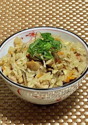 鶏ごぼうご飯-レシピのメイン写真