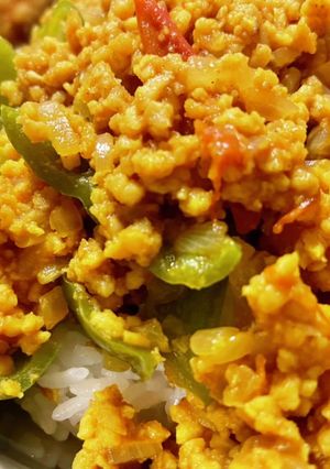 大豆ミートのキーマカレー-レシピのメイン写真