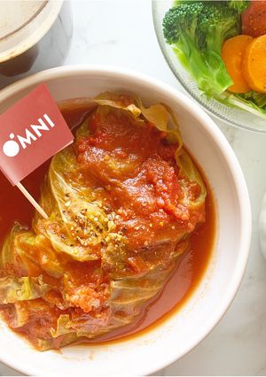 OMNIミンチのロールキャベツハンバーグ-レシピのメイン写真