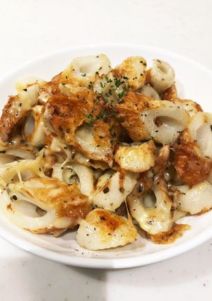 簡単副菜！ちくわのバジルチーズ焼き-レシピのメイン写真