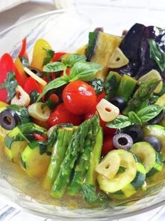 レストランの味!夏野菜の洋風揚げ浸し-レシピのメイン写真