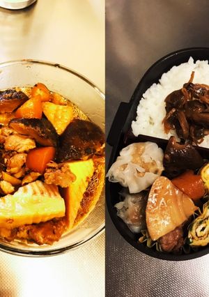 鶏肉と筍の煮物-レシピのメイン写真