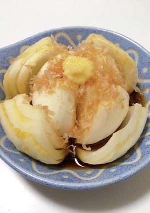 レンジで簡単！丸ごと新玉ねぎ-レシピのメイン写真