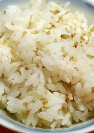 そば茶の茶殻活用_そば茶殻ご飯-レシピのメイン写真