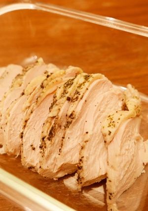 ムネ肉でしっとり鶏ハム-レシピのメイン写真