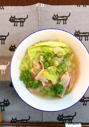 簡単おいしいピースープ-レシピのメイン写真