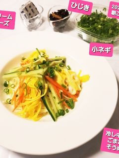 冷し中華風そうめん-レシピのメイン写真