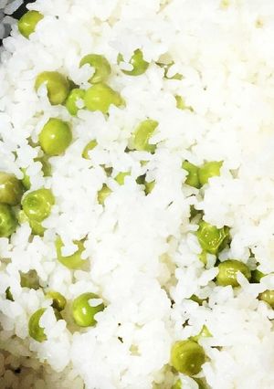 グリーンピースごはん(豆ご飯)-レシピのメイン写真