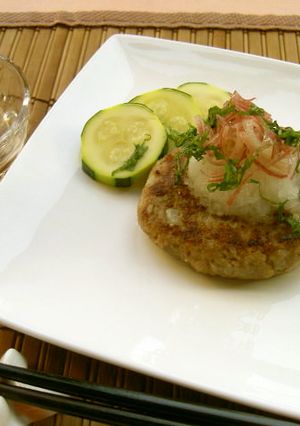 夏の香味バーグ(透析食)-レシピのメイン写真