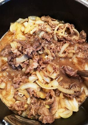 母の牛丼-レシピのメイン写真