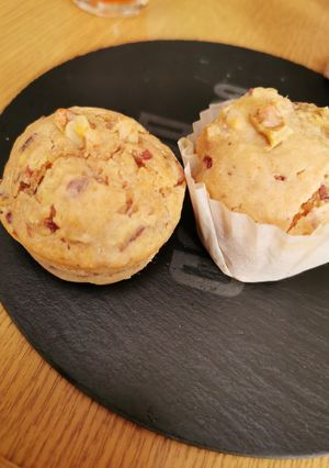 市販品で手軽に！あんこ生姜マフィン-レシピのメイン写真