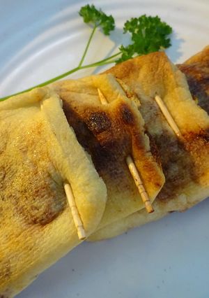 キャンプのおつまみうすあげの納豆包み-レシピのメイン写真