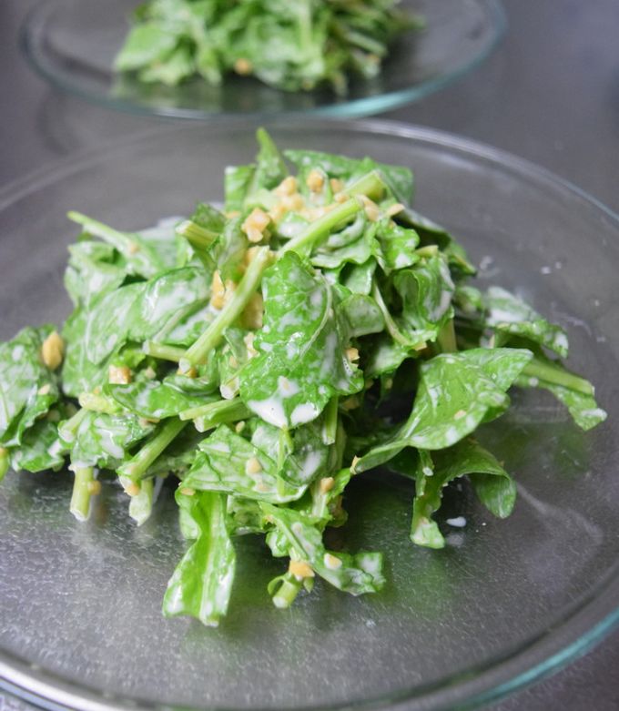 クリーミーで香ばしい✿ルッコラサラダ by ukulele大好き