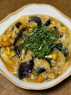 茄子となめこのおろし和え-レシピのメイン写真