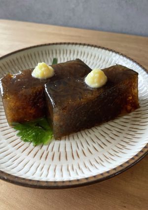 つるんと食べやすい、モズクの寒天寄せ-レシピのメイン写真