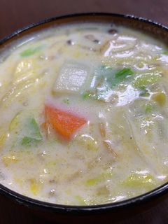 色々野菜のほっこりミルクスープ☆-レシピのメイン写真