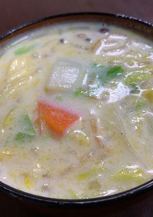 色々野菜のほっこりミルクスープ☆-レシピのメイン写真