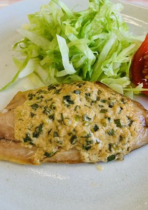 アジの生姜マヨネーズ焼き-レシピのメイン写真