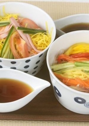 全粒粉そうめんで作る！冷やし中華-レシピのメイン写真