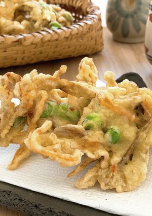 ちょい盛りごぼうイリチーのかき揚げ-レシピのメイン写真