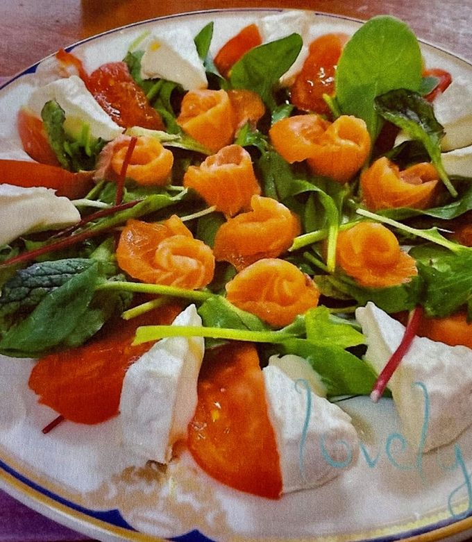 サーモンのカルパッチョ　おもてなし料理-レシピのメイン写真