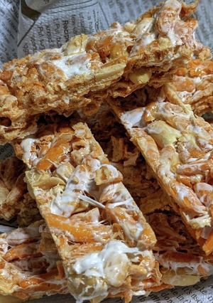 レンジで簡単◎柿の種フロランタン-レシピのメイン写真
