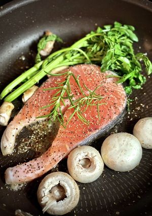 夏のおかず　サーモンレモンバターソテー-レシピのメイン写真