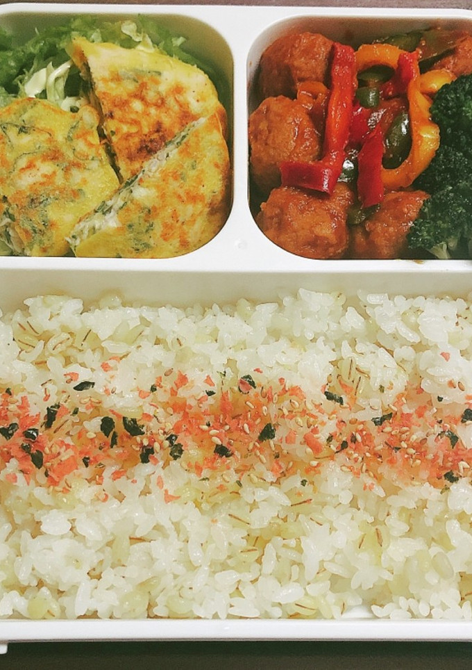 フードマン*ささみと大葉のピカタ風弁当*-レシピのメイン写真