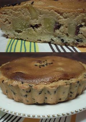 さつまいも&黒糖のチーズケーキタルト★-レシピのメイン写真