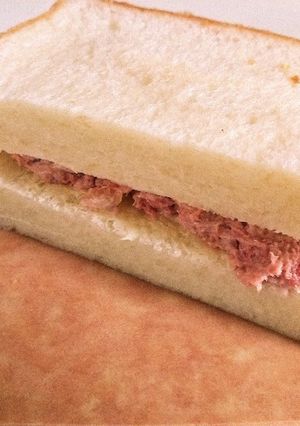 食パン1枚でコンビーフサンドイッチ-レシピのメイン写真